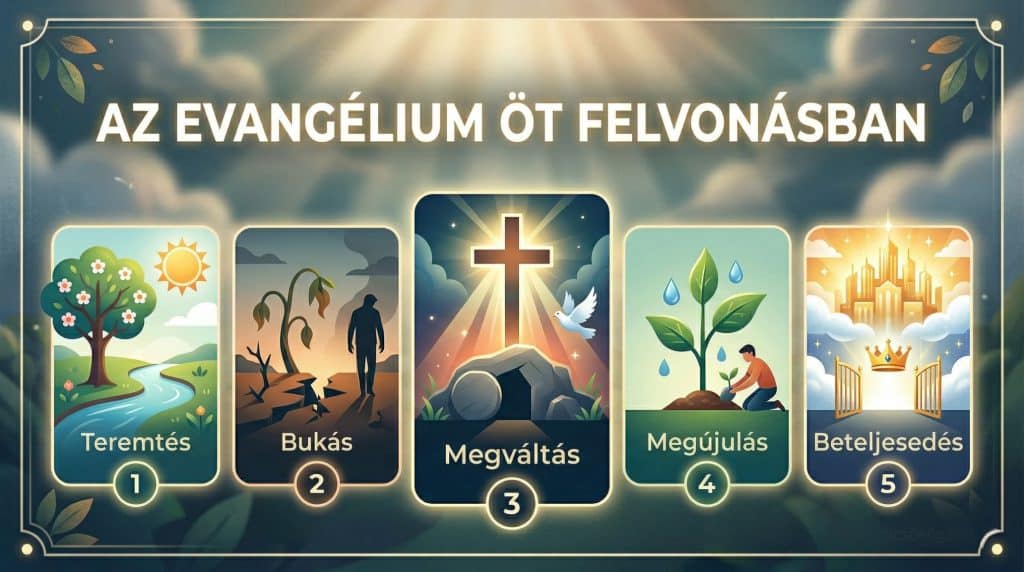 Az evangélium öt felvonásban